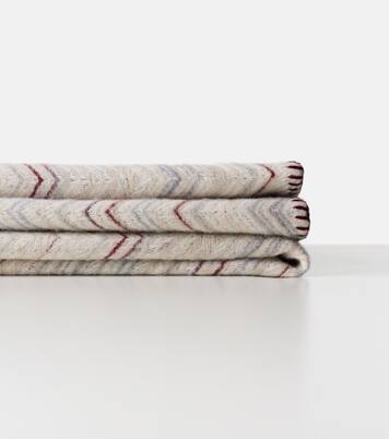 Plaid Gessetti Zigzag aus Wolle und Kaschmir  | Missoni