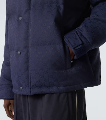 GG Canvas down jacket | Gucci