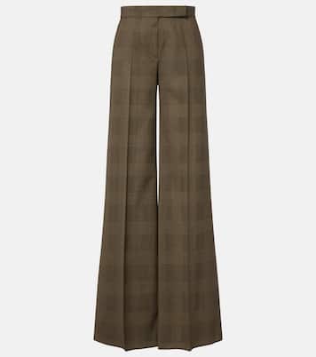 Weite Hose aus Schurwolle | Max Mara