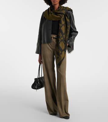 Weite Hose aus Schurwolle | Max Mara