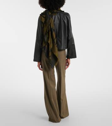 Weite Hose aus Schurwolle | Max Mara