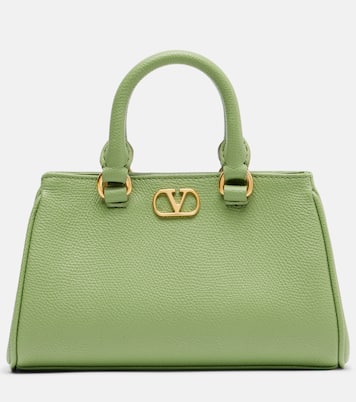 VLogo Mini leather top-handle bag | Valentino Garavani