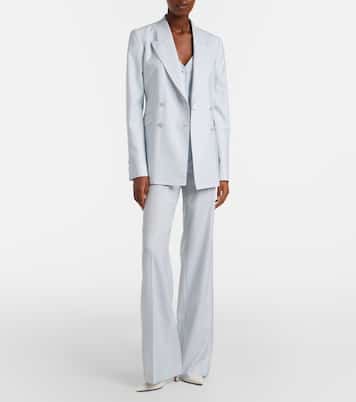 Vesta wool and silk flared pants | Gabriela Hearst