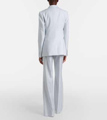 Vesta wool and silk flared pants | Gabriela Hearst