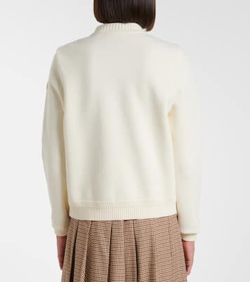 Down-paneled cotton cardigan | Moncler
