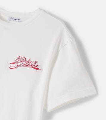 Logo cotton jersey T-shirt | Dolce&Gabbana Kids