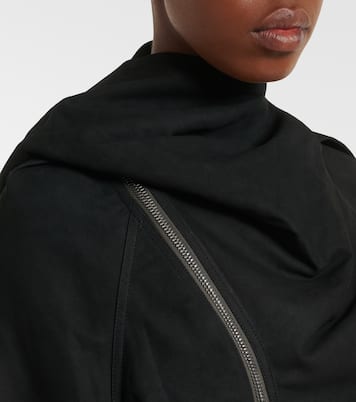 Scarf Flight leather jacket | Rick Owens