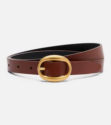 Cinturón de piel | Saint Laurent