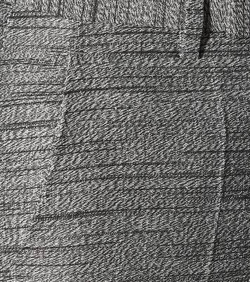 Pantalon en jacquard de coton et soie mélangés | Rick Owens