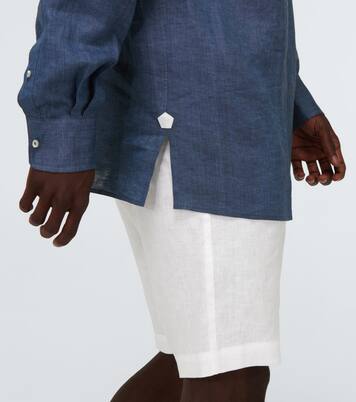 André Arizona Solaire linen polo shirt | Loro Piana