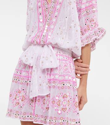 Robe en coton à sequins | Juliet Dunn