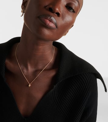 Conque D'or Diamant 18kt yellow gold necklace with diamond | Sophie Bille Brahe