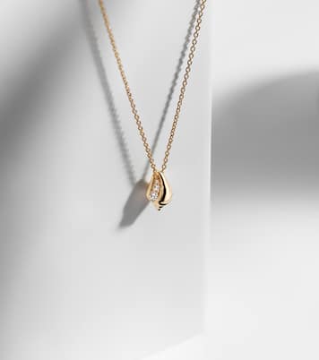 Conque D'or Diamant 18kt yellow gold necklace with diamond | Sophie Bille Brahe