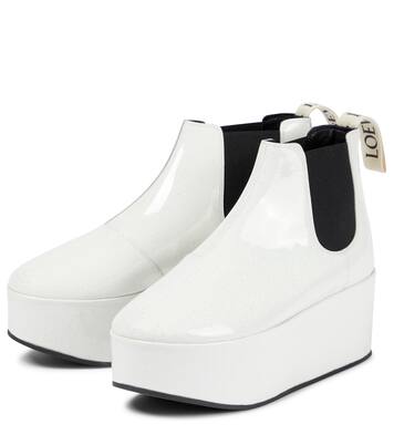 Botas Chelsea de piel con plataforma | Loewe