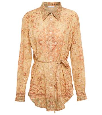 Chemise imprimée en coton | Acne Studios
