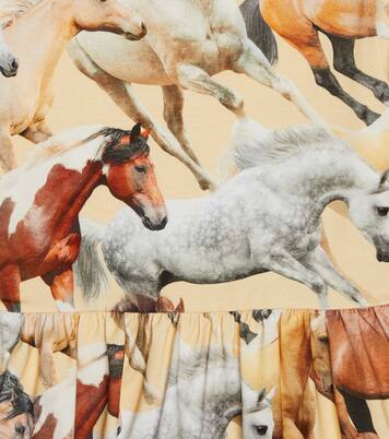 Renae printed cotton-blend dress | Molo