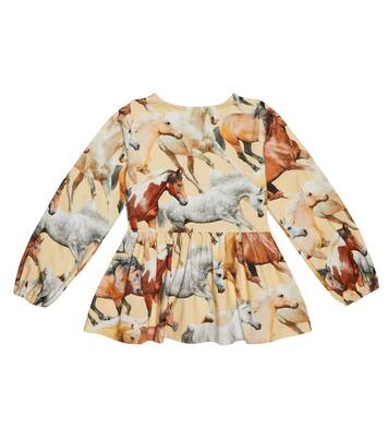 Renae printed cotton-blend dress | Molo