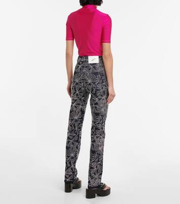 Studded high-rise straight jeans | Coperni