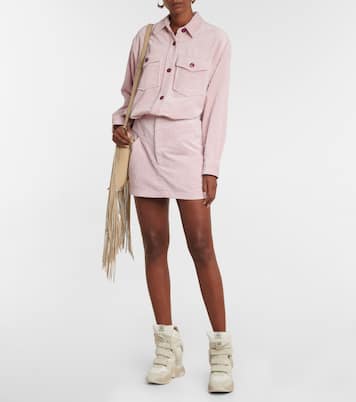 Minirock Melva aus Cord | Isabel Marant