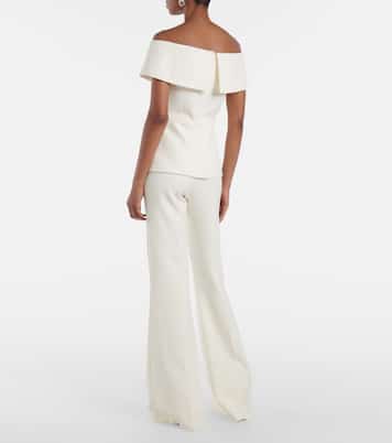 Bridal Top Eimear aus Crêpe | Safiyaa