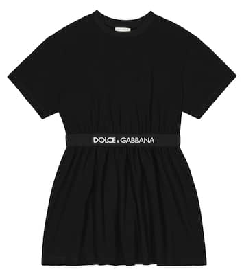 Kleid aus einem Baumwollgemisch | Dolce&Gabbana Kids