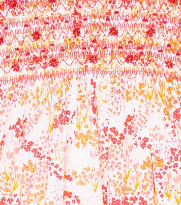 Amelie floral viscose dress | Poupette St Barth Kids