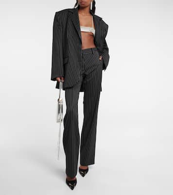 Bandeau crystal jewelry top | Magda Butrym