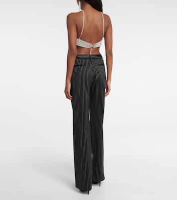 Bandeau crystal jewelry top | Magda Butrym