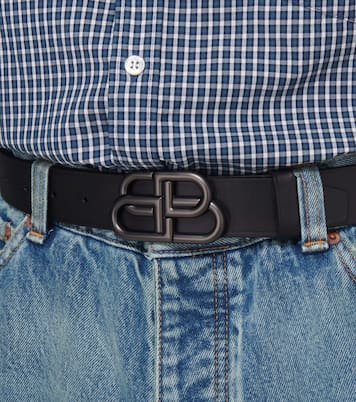 BB logo leather belt | Balenciaga