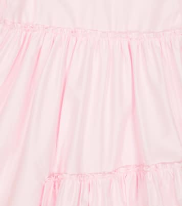 Robe chemise en satin de coton mélangé | Il Gufo