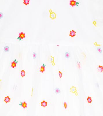 Baby embroidered tulle minidress | Stella McCartney Kids