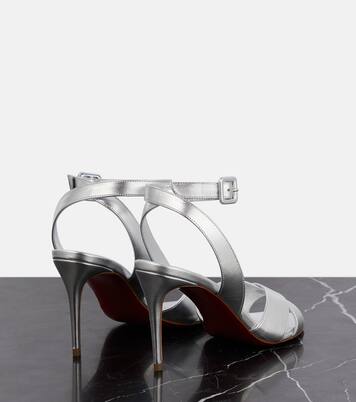 Sandali Mariza 85 in pelle metallizzata | Christian Louboutin