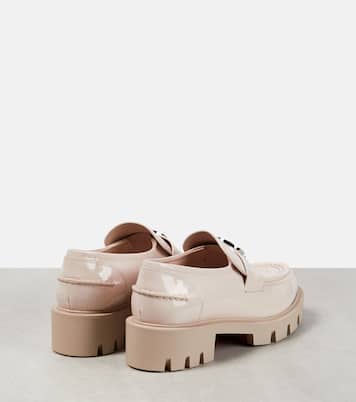 CL Moc Lug patent leather loafers | Christian Louboutin
