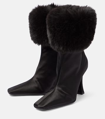 Ankle Boots aus Satin | Magda Butrym