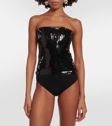 Body mit Pailletten | Alexandre Vauthier