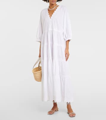 Maxikleid aus Baumwollpopeline | Juliet Dunn