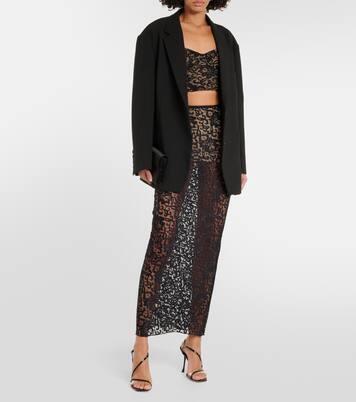 Natasja lace maxi skirt  | Rotate