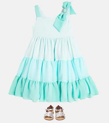 Ruched chiffon dress | Patachou