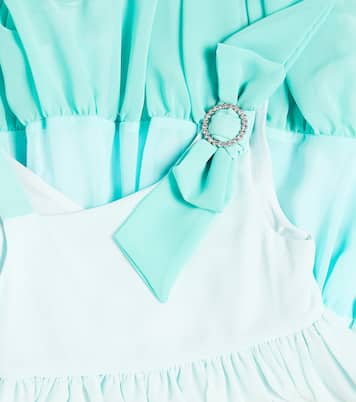 Ruched chiffon dress | Patachou