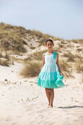 Ruched chiffon dress | Patachou