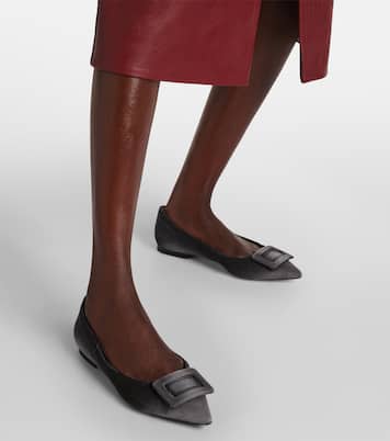 Gommettine denim ballet flats | Roger Vivier