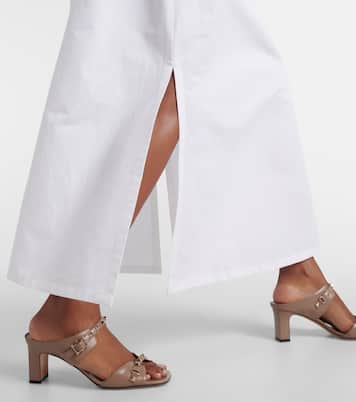 Cotton and linen kaftan | Valentino