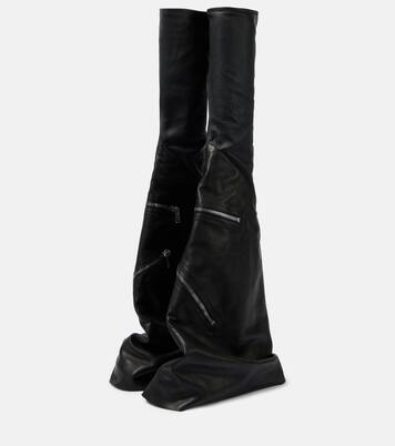 Stiefel Cargoflares aus Leder | Rick Owens