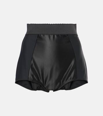 Paneled high-rise shorts | Dolce&Gabbana