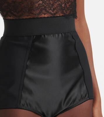 Paneled high-rise shorts | Dolce&Gabbana