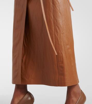 Wickelrock Bert aus Leder | The Row