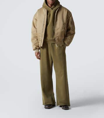 Full cotton fleece sweatpants | Entire Studios