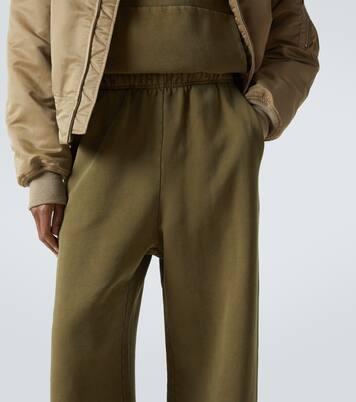 Full cotton fleece sweatpants | Entire Studios