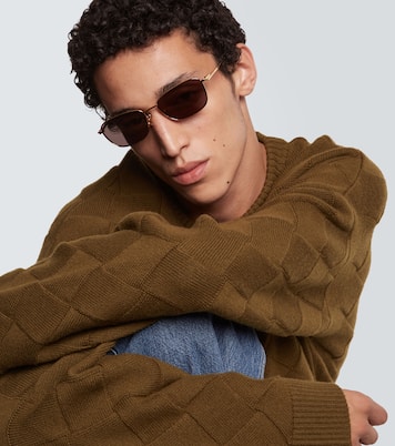 Lunettes de soleil Split rectangulaires | Bottega Veneta