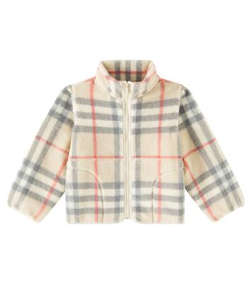 Burberry Check jacquard fleece jacket  | Burberry Kids
